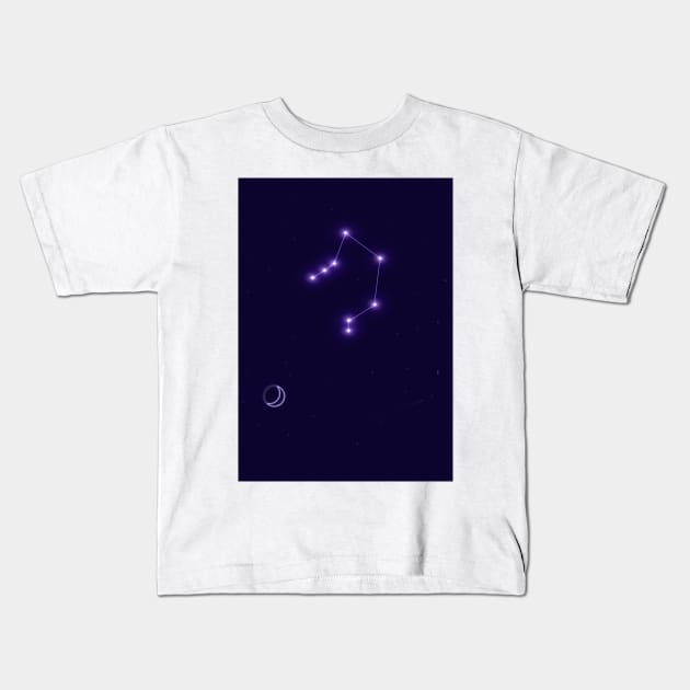 Libra constellation Kids T-Shirt by Ji_nani